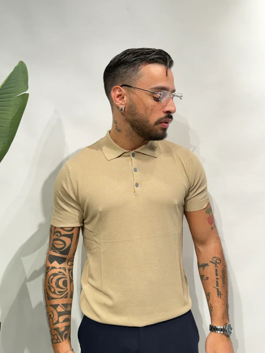 Polo in filo 336 ( vari colori ) - immagine 4