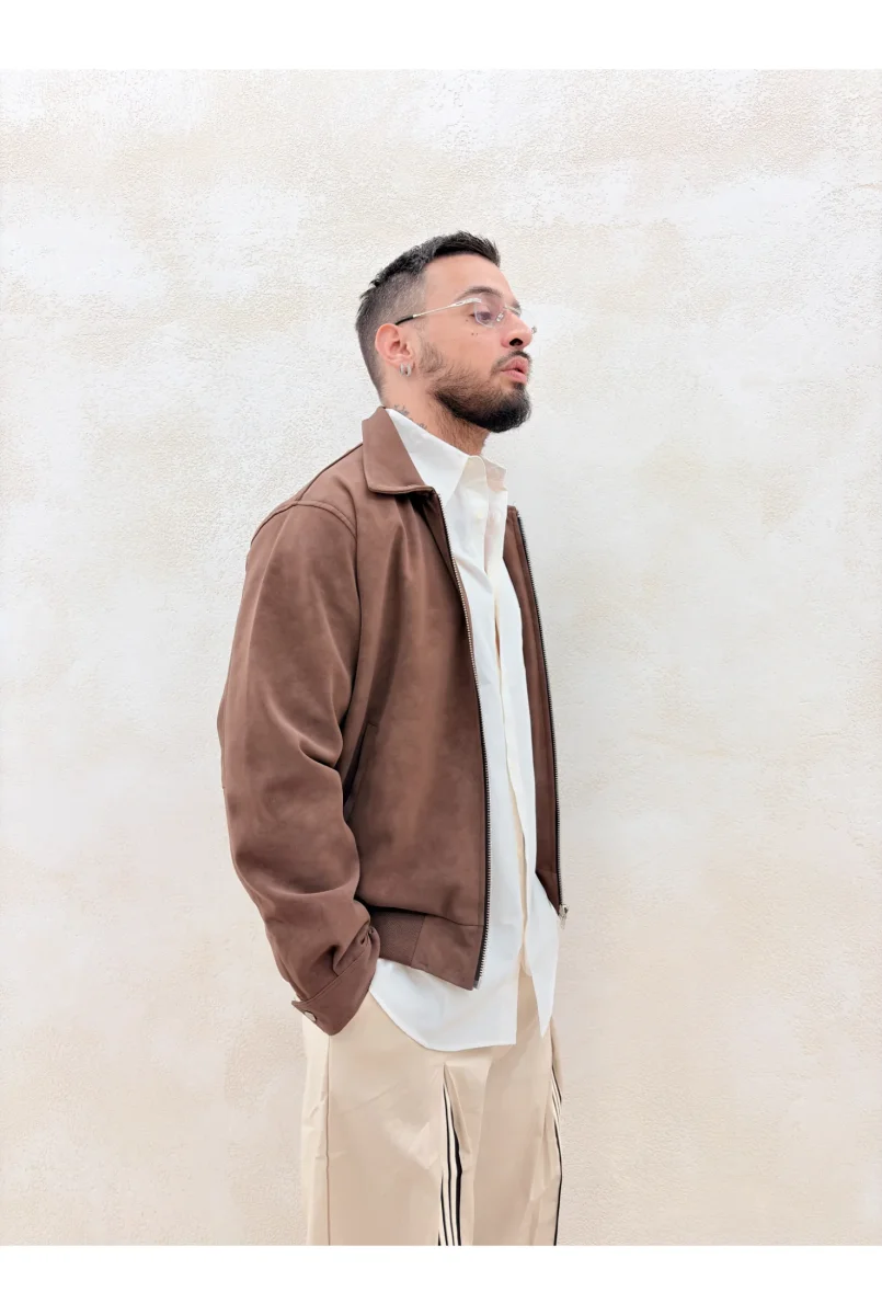 Giubbino MINIMAL Scamosciato M053 - immagine 6