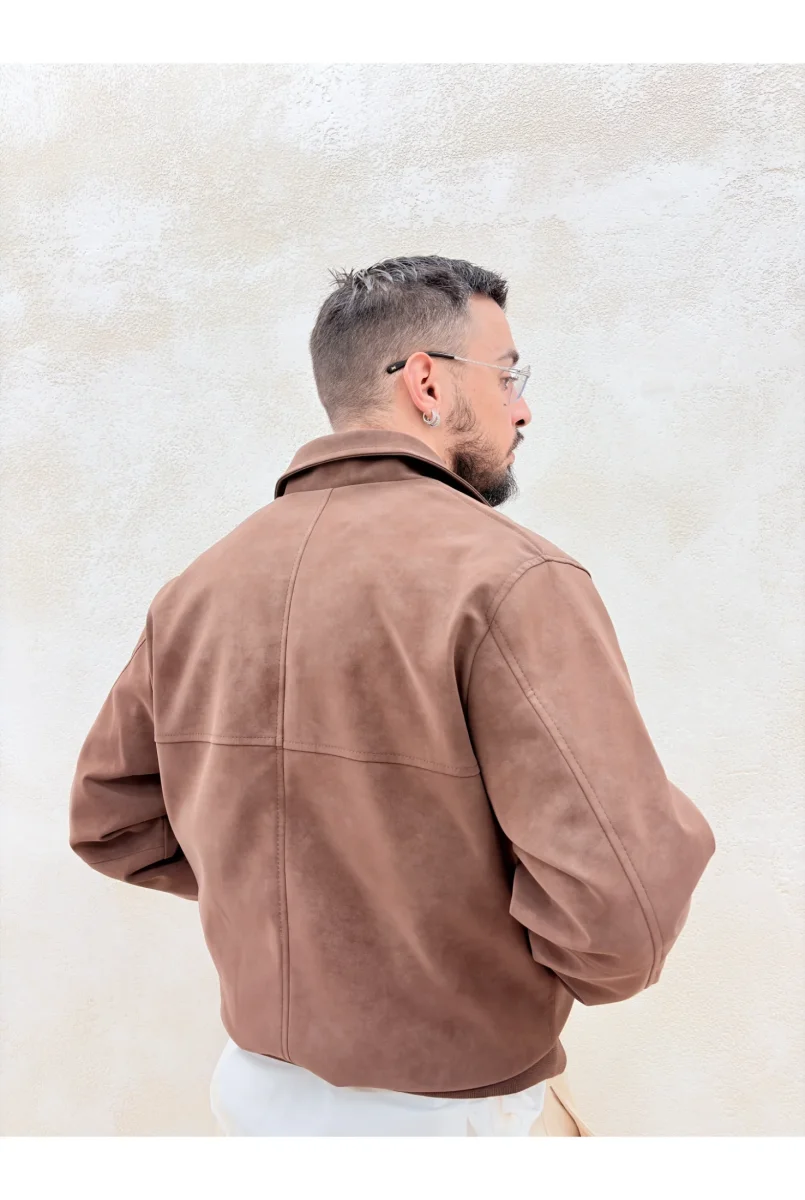 Giubbino MINIMAL Scamosciato M053 - immagine 8