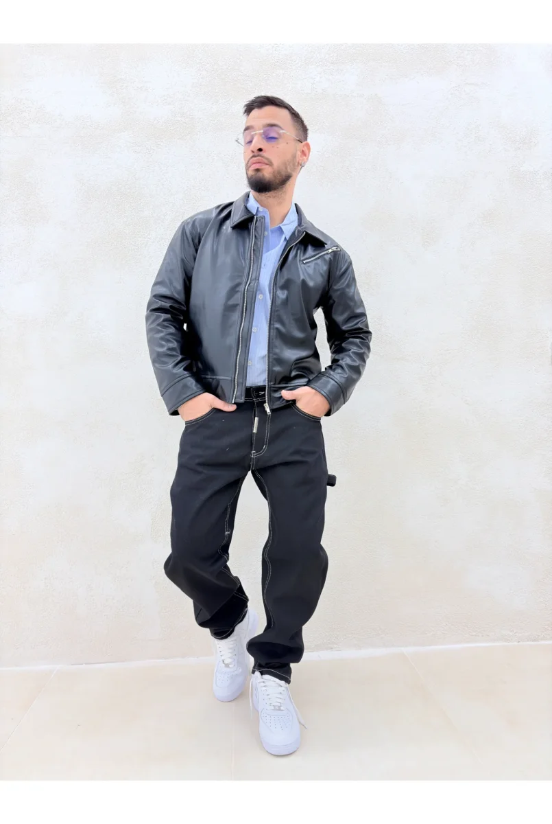 Jeans CIANOTIC Carpenter black - immagine 4