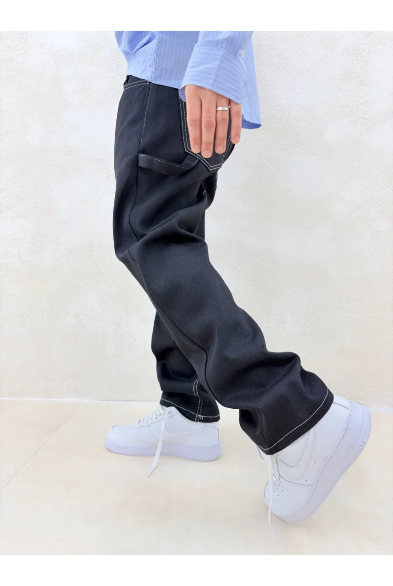 Jeans CIANOTIC Carpenter black - immagine 3