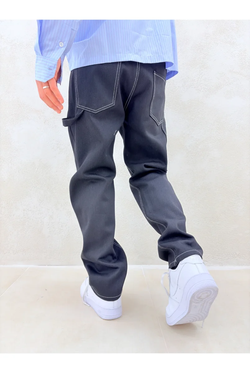 Jeans CIANOTIC Carpenter black - immagine 5