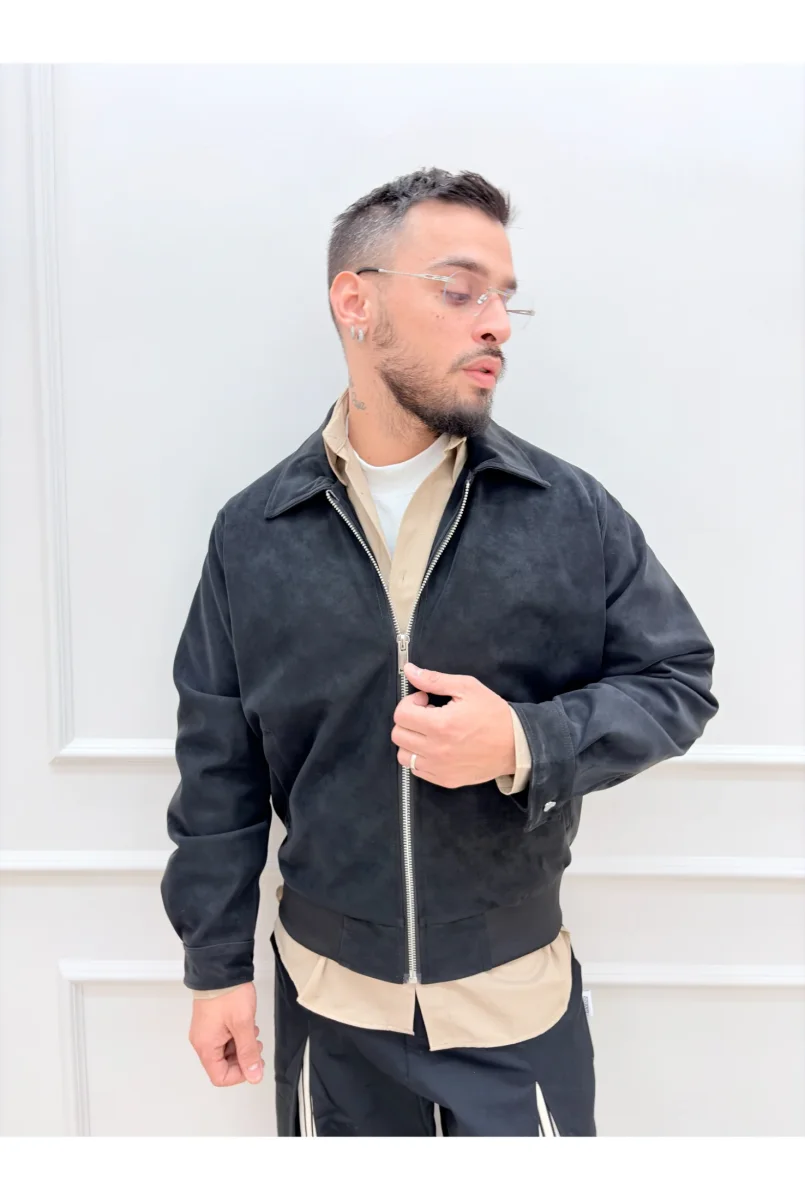 Giubbino MINIMAL Scamosciato M053