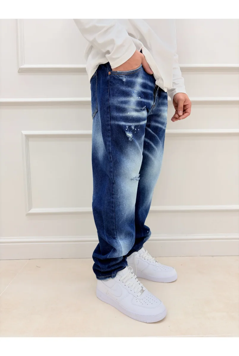 Jeans CIANOTIC Canvas blue - immagine 3