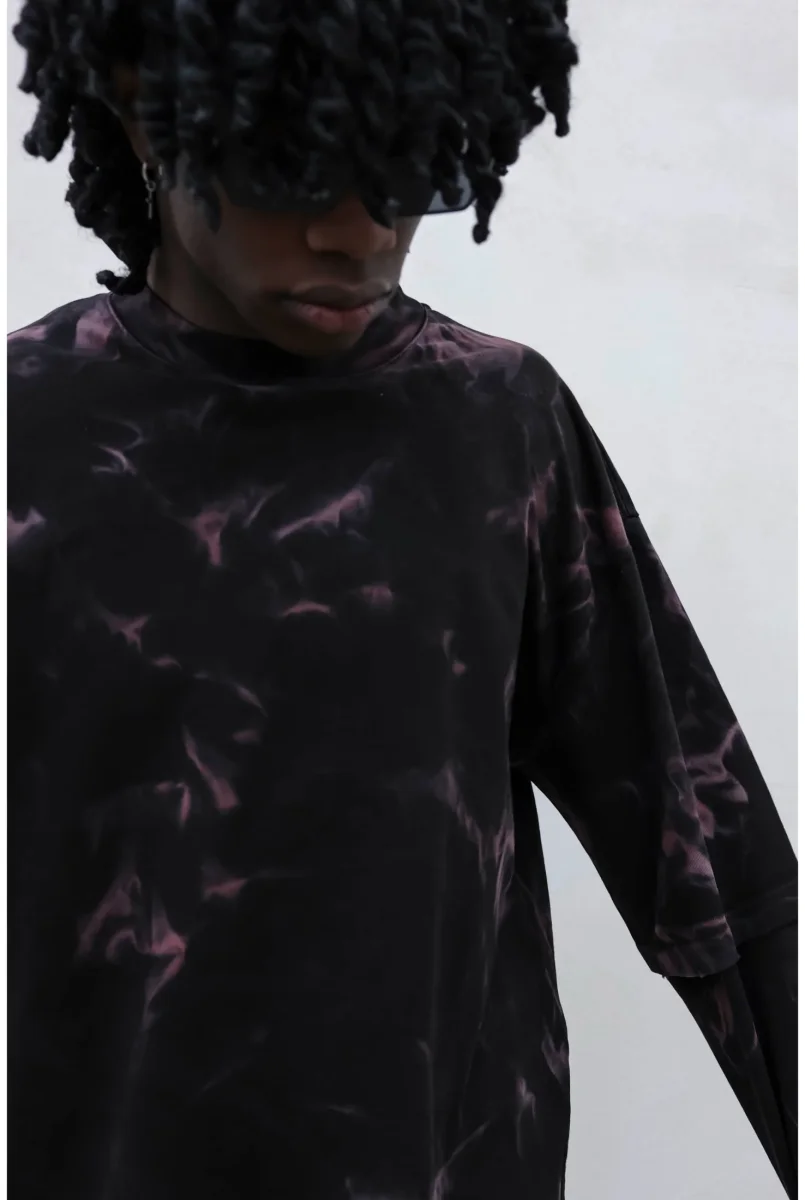 Long sleeve TOKYO Double wash broken - immagine 6