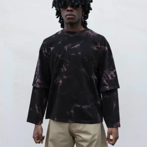 Long sleeve TOKYO Double wash broken