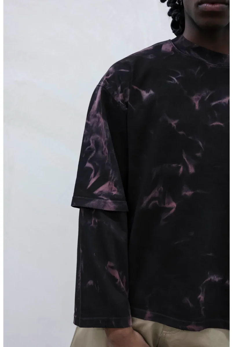 Long sleeve TOKYO Double wash broken - immagine 3