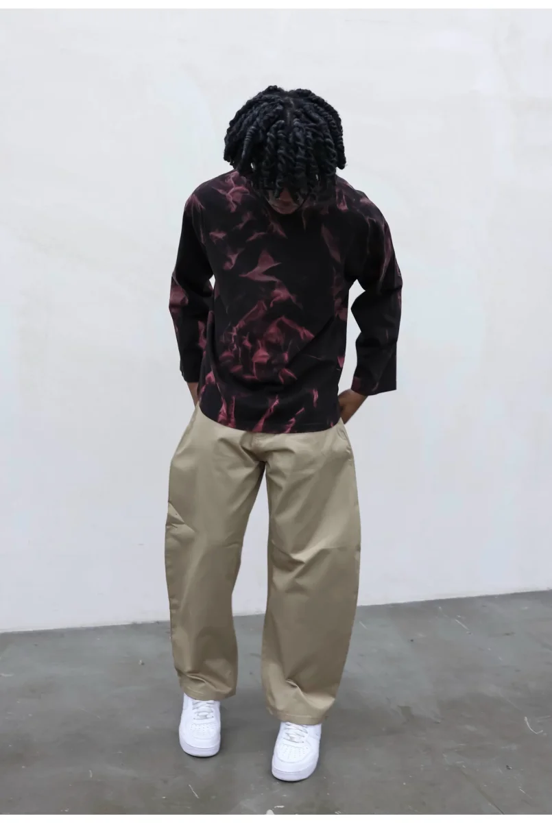 Long sleeve TOKYO Double wash broken - immagine 5