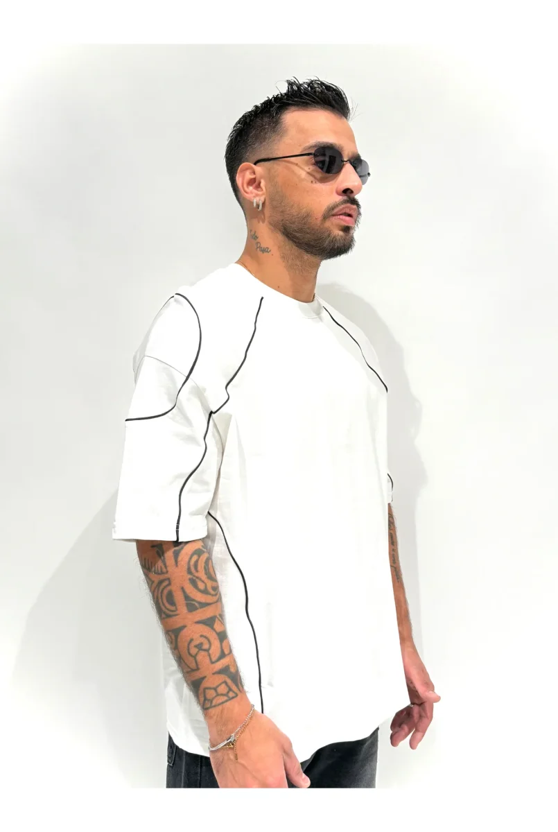 T-shirt PRESENT DAY contrast - immagine 5