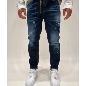 Jeans CIANOTIC night base blue