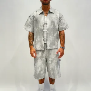 Coordinato denim sfumato zz60