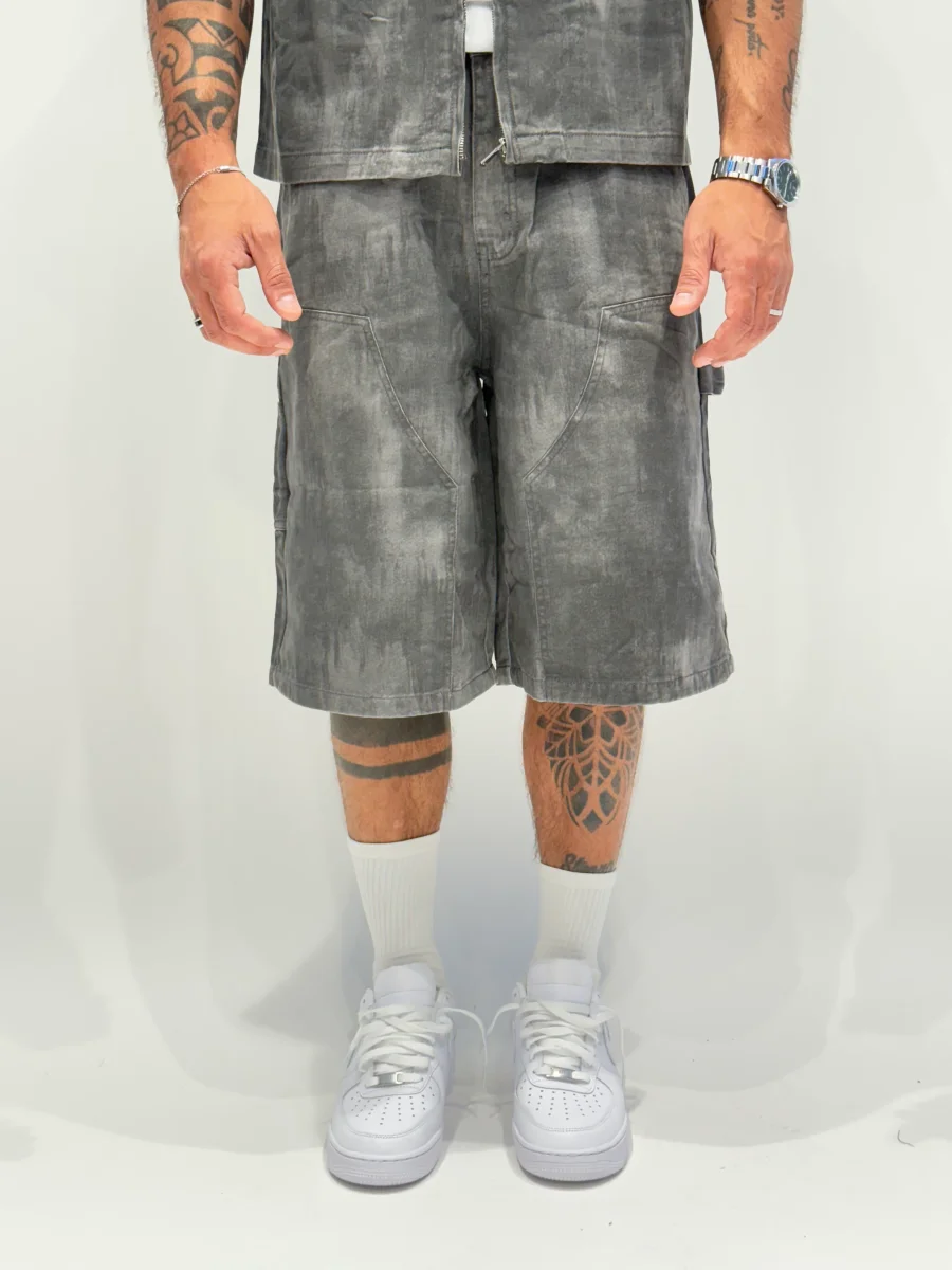 Coordinato denim sfumato zz60 - immagine 7