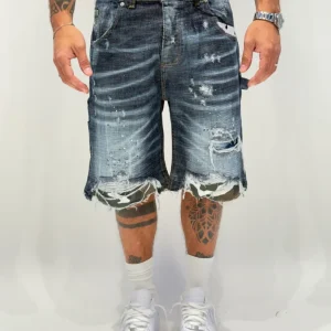 Jeans CIANOTIC short Yonkers Blue