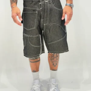 Jeans CIANOTIC short Jayz black