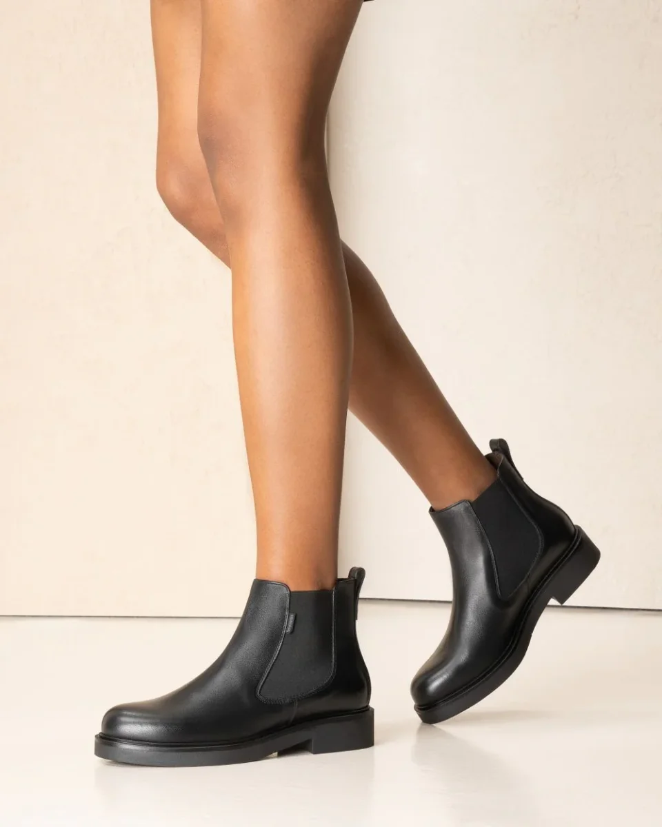 Nero Giardini I513974D Stivaletti Chelsea Donna in Pelle - immagine 3