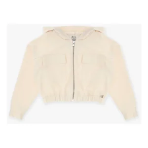 Felpa Dixie con tasche sul davanti cappuccio e zip