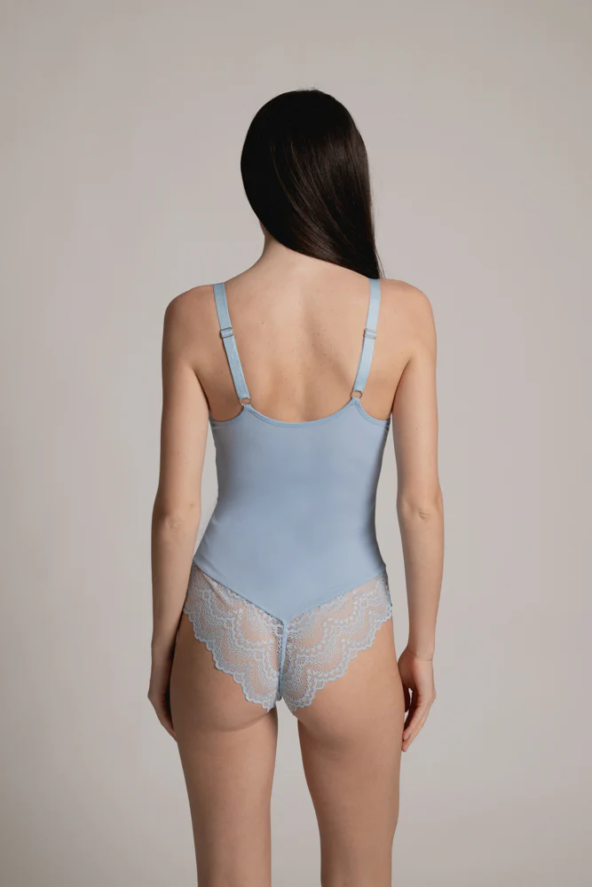 Body Contenitivo in Pizzo Celeste - immagine 4