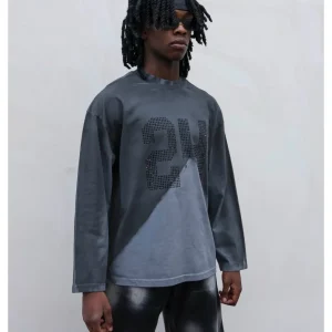 T-shirt TOKYO Long sleeve brillantini