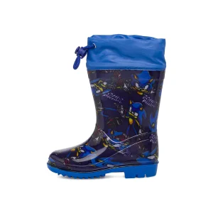 Walt Disney N9610062S Stivali da pioggia blu da Bambino con stampa Sonic