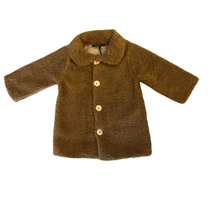 Cappotto unisex Aventiquattrore di pelliccia con bottoni