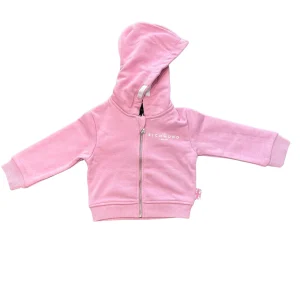 Felpa Richmond con zip e cappuccio di colore rosa