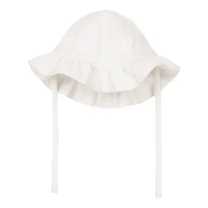Cappellino Petit Bateau di colore bianco