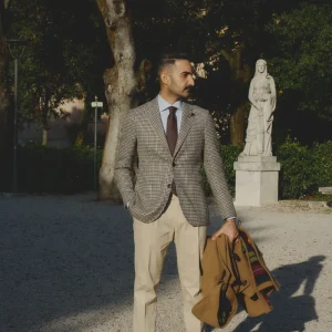 Giacca pied de poule