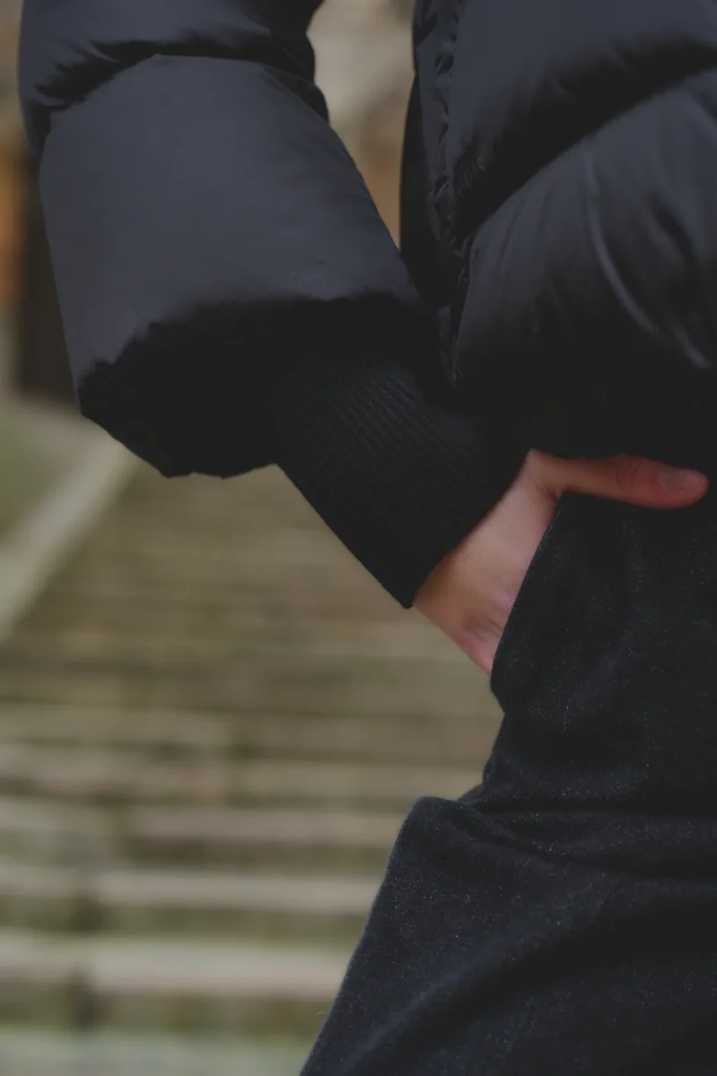 Bomber Nero Donna - immagine 4