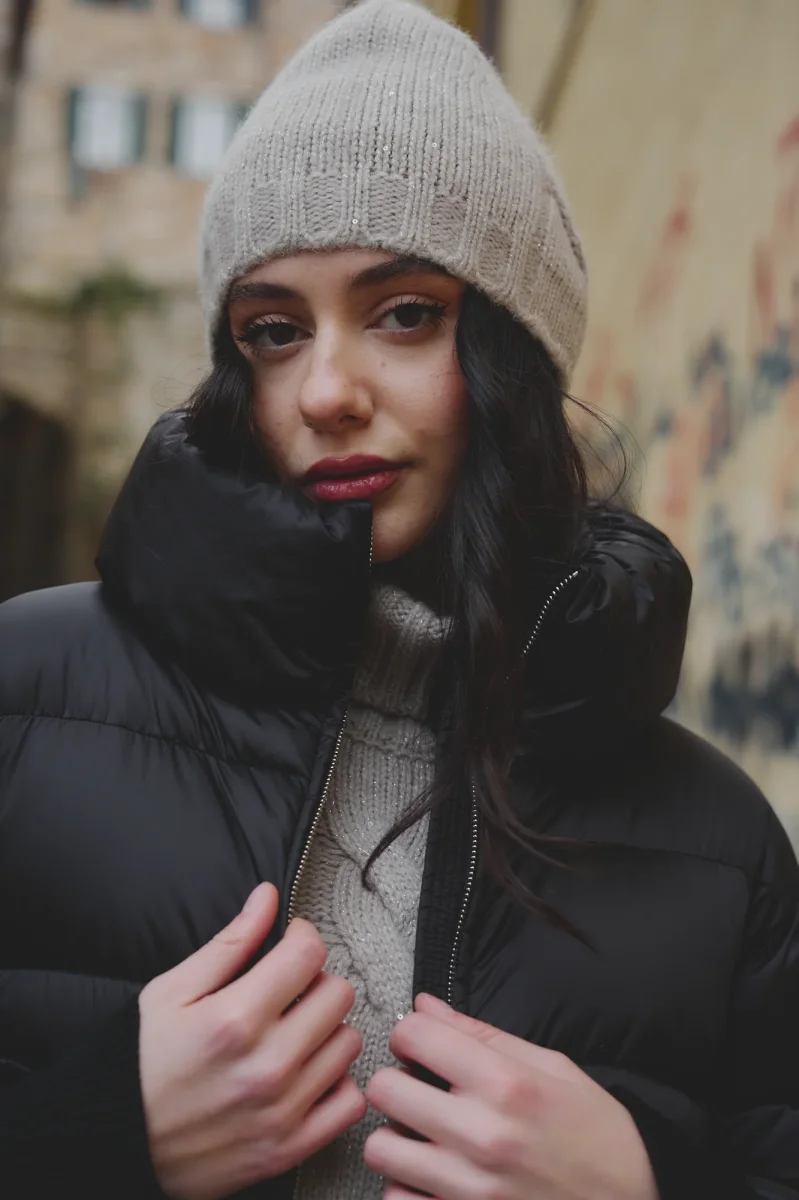 Bomber Nero Donna - immagine 5