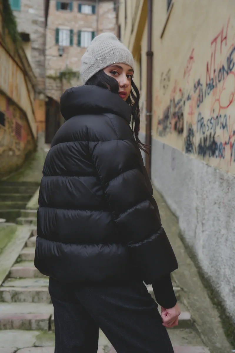 Bomber Nero Donna - immagine 6