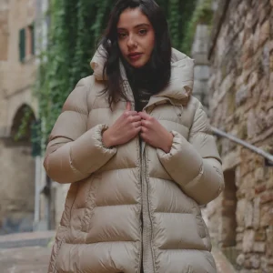 Piumone Trequarti Beige