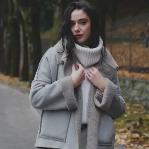 Giaccone Shearling Ecologico