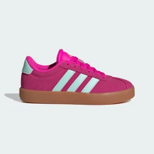 Adidas JS5013 Scarpe VL Court 3,0 bambino Shock Pink / Semi Flash Aqua / Lucid Lemon