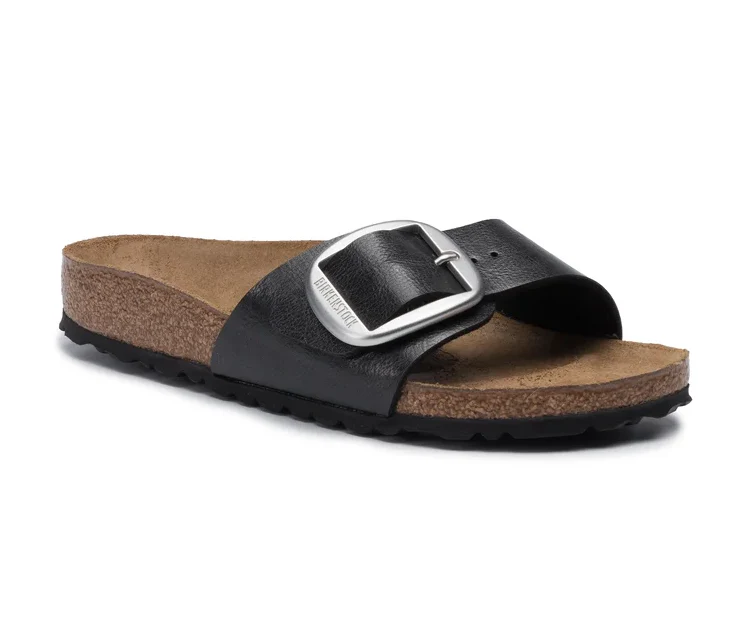 Birkenstock Madrid Big buckle graceful licorice black /Narrow fit - immagine 2