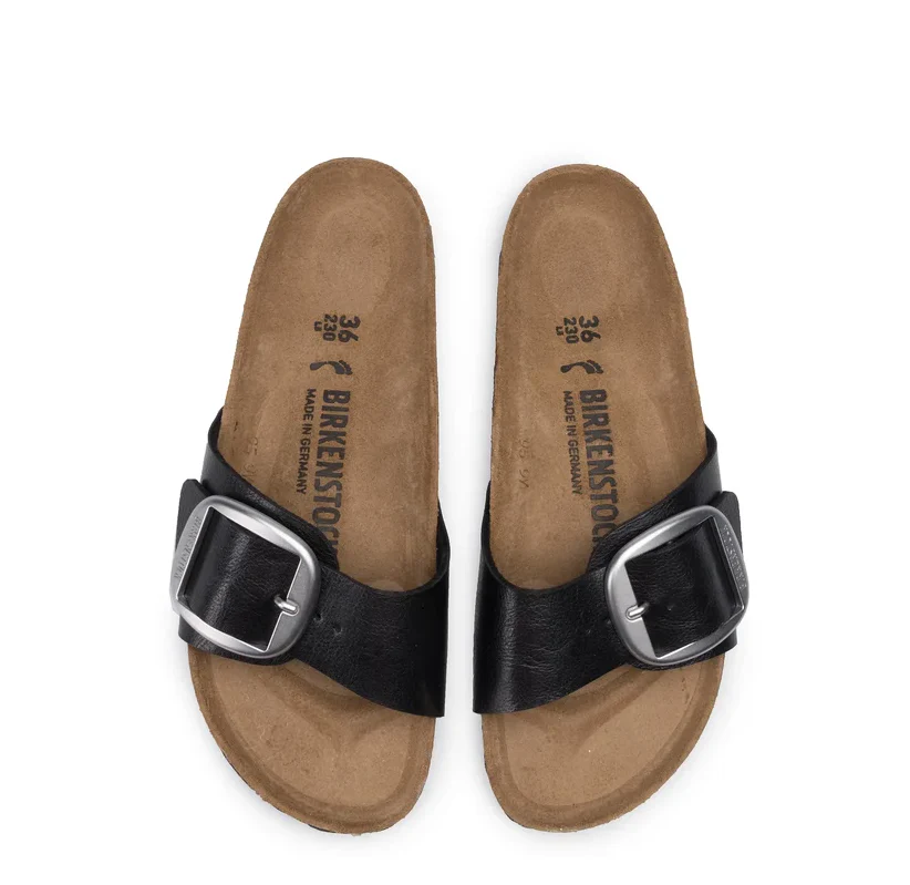 Birkenstock Madrid Big buckle graceful licorice black /Narrow fit - immagine 6
