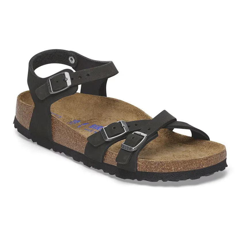 Birkenstock Kumba SFB pelle nubuck black /Narrow fit