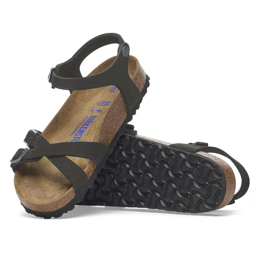 Birkenstock Kumba SFB pelle nubuck black /Narrow fit - immagine 3