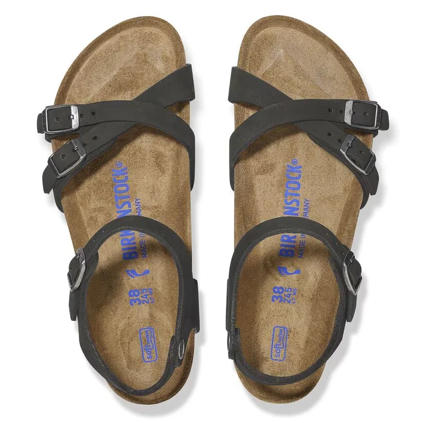 Birkenstock Kumba SFB pelle nubuck black /Narrow fit - immagine 4