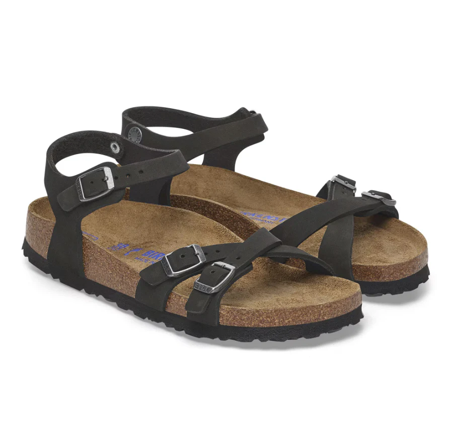 Birkenstock Kumba SFB pelle nubuck black /Narrow fit - immagine 6