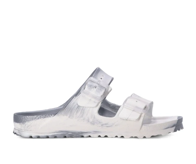 Birkenstock Arizona EVA metallic silver multi - immagine 3