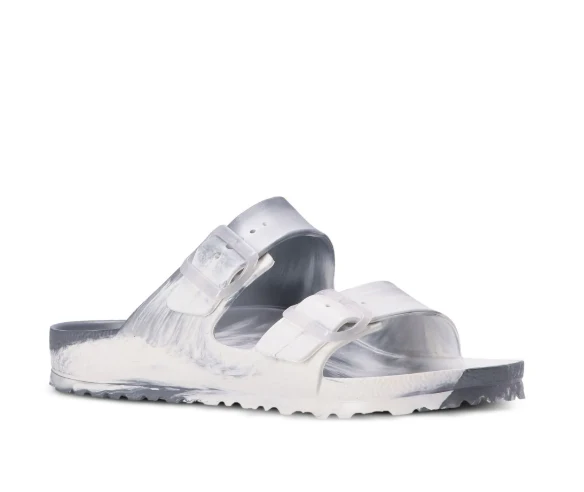 Birkenstock Arizona EVA metallic silver multi