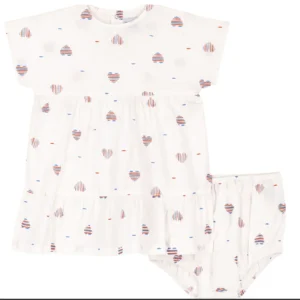 Abito Petit Bateau fantasia cuori
