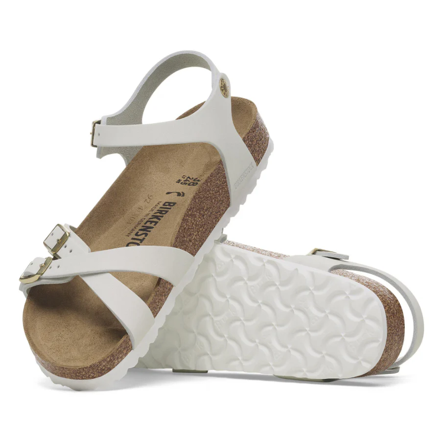 Birkenstock Kumba Antique white - pelle nubuck - immagine 5