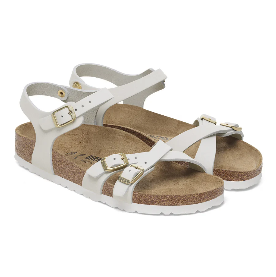 Birkenstock Kumba Antique white - pelle nubuck - immagine 3