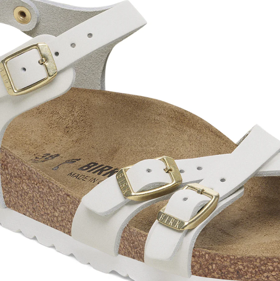 Birkenstock Kumba Antique white - pelle nubuck - immagine 6