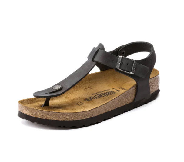 Birkenstock Kairo oiled leather Black /Regular fit - immagine 2