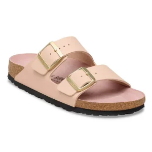 Birkenstock Arizona Birko-flor Triples new beige pink clay /Narrow fit