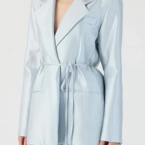 Blazer Eleh in Rayon Nylon e Poliestere con Rivestimento