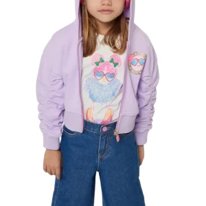 Tshirt Billieblush manica lunga con bambola sul davanti