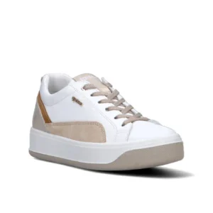 Igi&co Sneakers con lacci in pelle - bianco